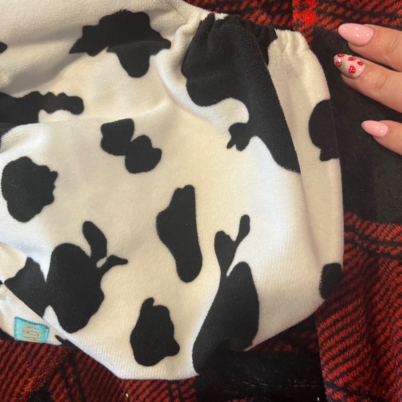 B 14    Alva Baby Cloth Diaper Cow Print - Picture 3 of 5